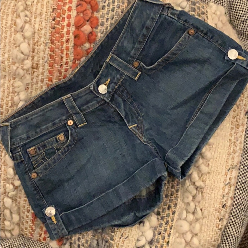 True religion shorts